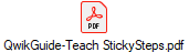 QwikGuide-Teach StickySteps.pdf